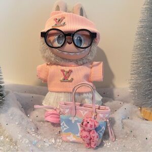 6pc LV outfit with bear bag